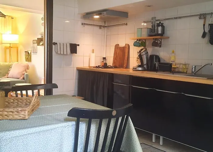 Appartamento One Hundred-clim-patio-spa-parking-bbq-lit électrique *